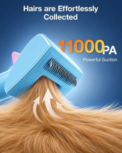 PETGUGU Dog Grooming Vacuum & Dryer for Shedding 7-in-1 Pet Trimming in Kuwait