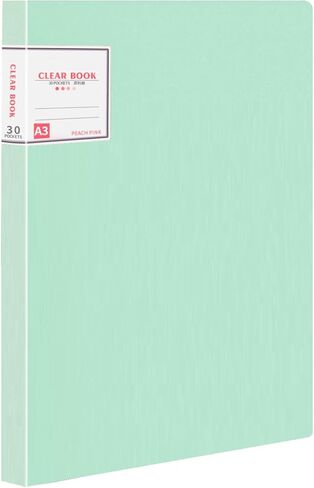 Diamond Art Storage Book, 30 Pages 60 Views Portfolio Folder for Diamond Painting, A3 Waterproof Art Portfolio Binder with Clear Sleeves, Presentation Book for Artwork, Green in Saudi Arabia