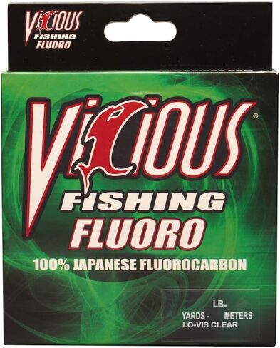 Vicious Fishing 100% Clear Fluoro - 17LB, 200 Yards in Kuwait