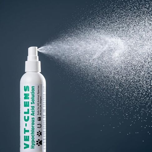 Vet-Clens Hypochlorous Acid Wound & Skin Care Spray, 8 Oz in Saudi Arabia