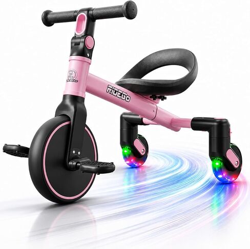 Ridego 3-in-1 Toddler Tricycle for Ages 2-5, Walker, Pedal & Drift Modes in Kuwait
