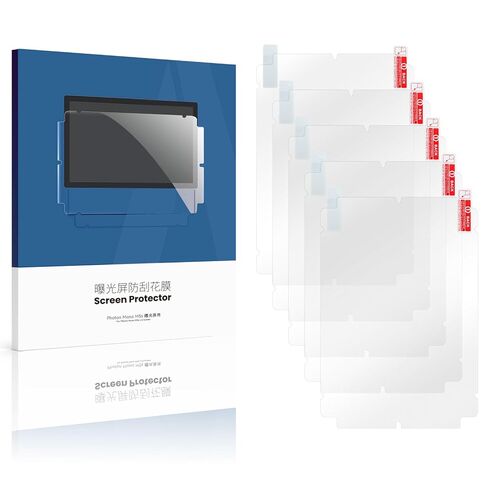 Anycubic Photon Mono 4K Screen Protector, Original LCD Protective Film 5Pcs for Photon Mono 4K 6.23inch SLA UV Resin 3D Printers-Thickness 0.1mm(NOT for Mono 2K) in Kuwait