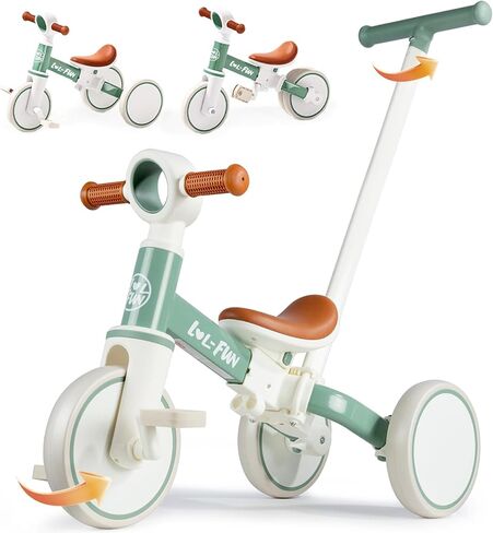 Toddler Balance Bike 1 2 Year Old Gift, 5 in 1 Tricycle for Toddlers 1-3 in Saudi Arabia