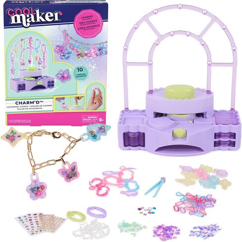 Cool Maker Charm'd Accessory Studio, Charm Making Kit, Ages 6+ in Kuwait