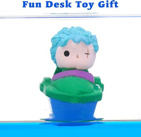 Honsheng Anime Figure Merch Unsinkable Ship Model Pirate Boat in a Bottle Box，Non Sinking Acrylic Cruise Ship in Saudi Arabia
