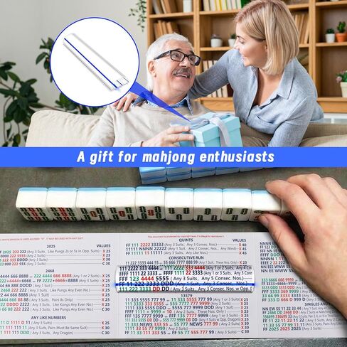 2X Magnifying Ruler with Blue Guiding Line, 6" Magnifier Mahjong Finder for Reading Small Prints, Bible, Books, Instructions, Cross Stitch Patterns and Card Games in Saudi Arabia