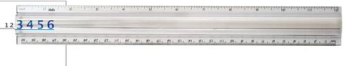 Helix - 2X Magnifier Ruler - 12 inch - 1 Pack in Saudi Arabia