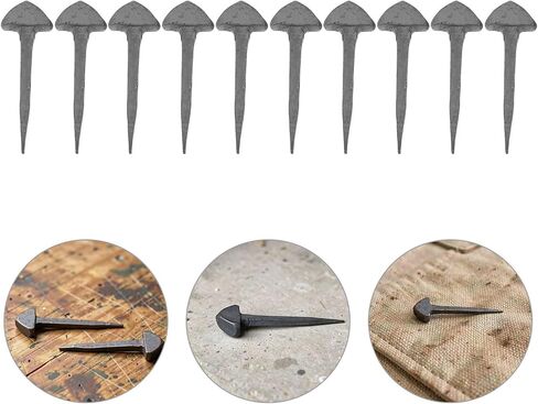 40pcs Iron Horseshoe Nails for Reliable Hoof Shoe Fixation Inch in Kuwait