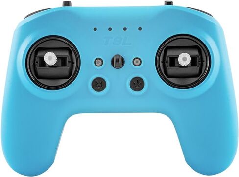 Radiomaster T8L ELRS 2.4GHz Radio Transmitter, 204g Lightweight Screenless Remote Controller with Hall-Effect Gimbals, USB-C Charging & Simulator Compatibility for FPV Drones (White) in Saudi Arabia