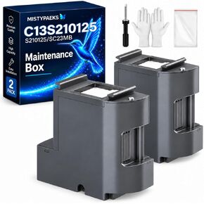 F170 Maintenance Box Compatible Replacement for Epson SC-F170 S210125 2Pack in Kuwait