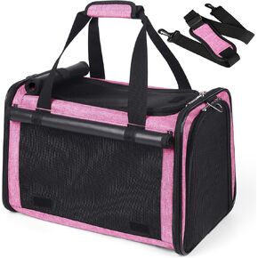 YUDODO 25lbs Cat Carrier Lightproof Soft Sided Pet Carrier for Large Cat in Kuwait