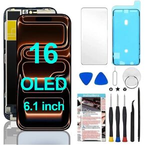 Fixerman for iPhone XR Screen Replacement 6.1 inch,LCD Display Touch Screen Digitizer Assembly with Repair Tools, Compatible with Model A1984, A2105, A2106, A2108 in Kuwait