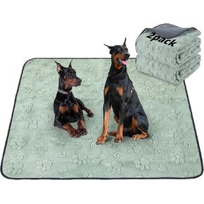 LOOBANI Washable Pee Pads for Dogs, Potty Training, 36"x24", 2-Pack in Saudi Arabia