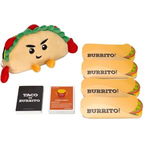 Taco vs Burrito - The Wildly Popular Surprisingly Strategic Card Game Created by a 7 Year Old - 5 Ways to Play - a Family-Friendly Party Game for Kids, Teens & Adults in Kuwait