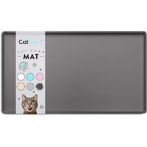 CatGuru Premium Cat Food Mat, Silicone Feeding Mat for Food and Water Bowls in Saudi Arabia