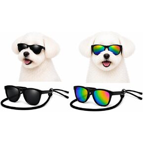 G014 Dog Pet 80s Sunglasses Goggles for Small Dogs up to 15lbs (Pink) in Saudi Arabia