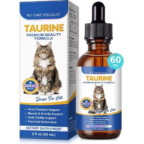 Taurine Drops for Cats – Essential Liquid Amino Acid for All Life Stages in Kuwait