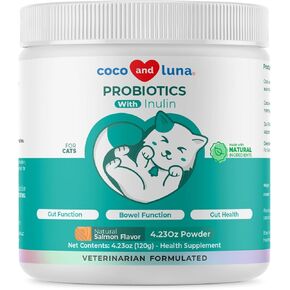 Cat Probiotics with Prebiotics for Cats Digestive Health & Diarrhea Support in Kuwait