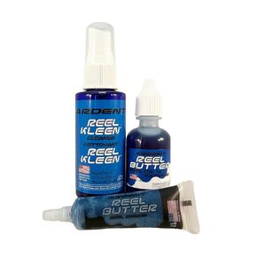 Ardent Freshwater Reel Care 3 Pack / Fishing Reel Cleaner Lubricator & Grease / Includes Reel Butter Grease, Reel Kleen Cleaner, and Reel Butter Oil in Saudi Arabia