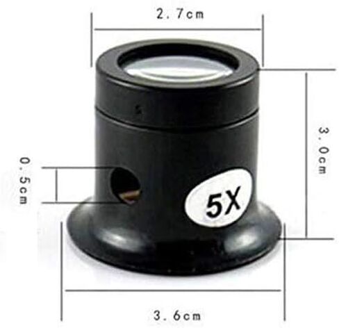 5X Jewelers Loupe Portable Monocular Magnifying Glass for Watch Repair in Saudi Arabia