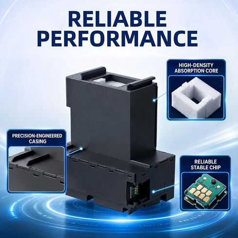 F170 Maintenance Box Compatible Replacement for Epson SC-F170 S210125 2Pack in Kuwait