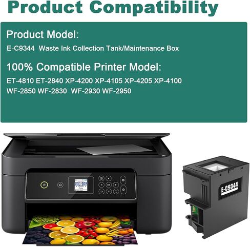 C9344 Maintenance Box for Epson ET-2840 ET-4810 WF-2850 in Kuwait