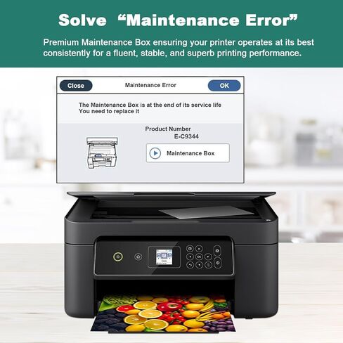C9344 Maintenance Box for Epson ET-2840 ET-4810 WF-2850 in Kuwait