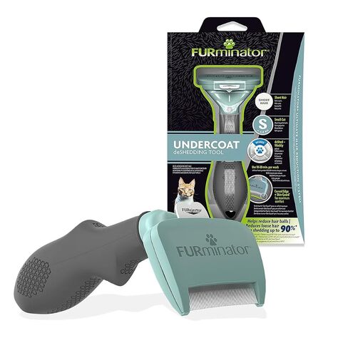 FURminator Undercoat deShedding Tool for Small Short Hair Cats Under 4.5 kg in Kuwait