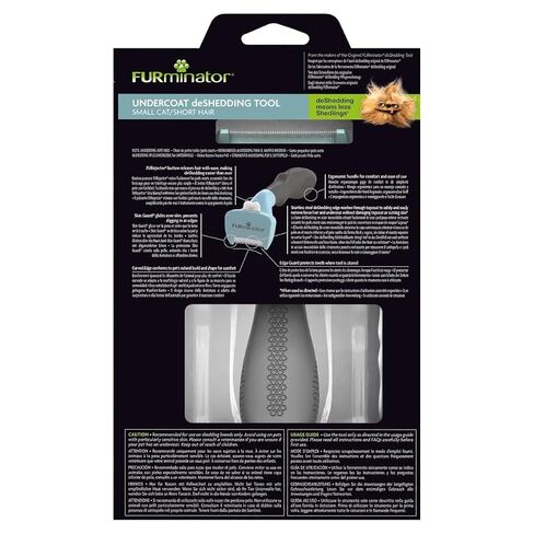 FURminator Undercoat deShedding Tool for Small Short Hair Cats Under 4.5 kg in Kuwait