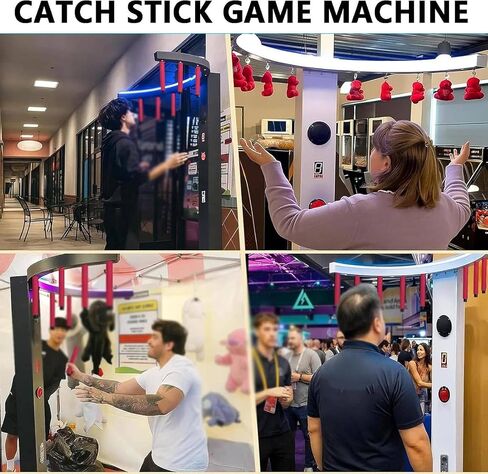 Arcade Reflex Catching Stick Game with LED Lights & Mp3 Player in Saudi Arabia