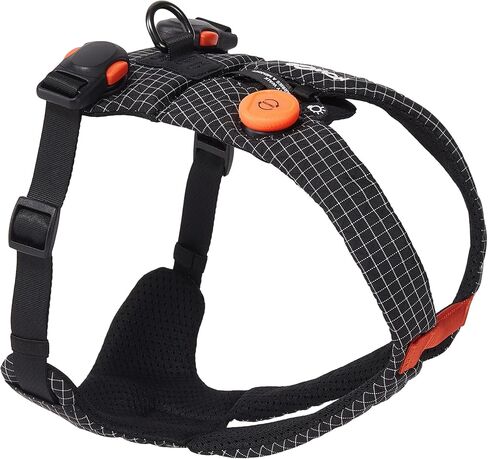 Howgo No Pull Dog Harness, Dial Adjustment, Magnetic Buckles (Blue, M) in Saudi Arabia