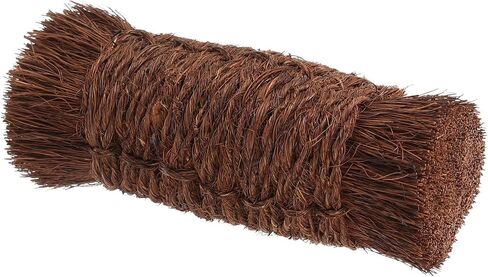Palm Fibre Cleaning Brush Brown Bristle Tool for Engraving and Tracing in Kuwait