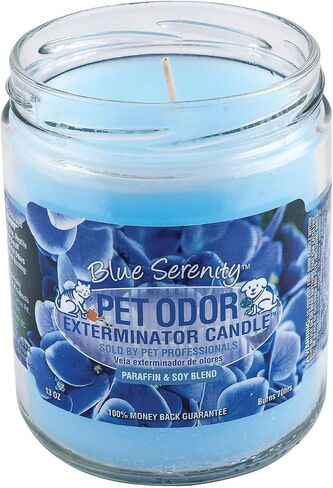 Unknown Pet Oder Exterminator Blue Serenity Candle in Saudi Arabia