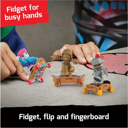 Tech Deck Free Riders Fingerboard & Fidget Toy 4-Pack in Kuwait