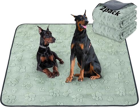 LOOBANI Washable Pee Pads for Dogs, Potty Training, 36"x24", 2-Pack in Saudi Arabia