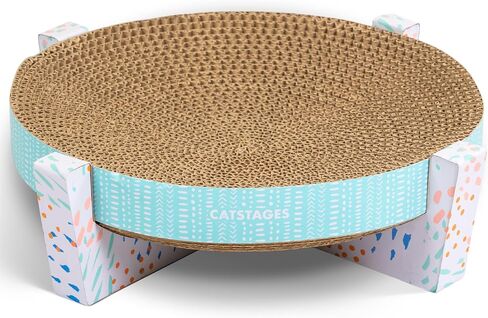 Catstages Scratch, Snuggle & Rest 2-in-1 Cat Scratcher & Lounger, 13.4" in Saudi Arabia