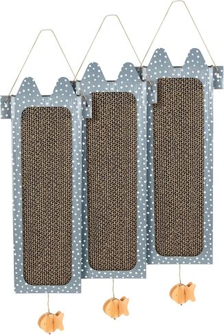 Kitty City Reversible/Double Use Hanging Scratcher 3-Pk in Kuwait