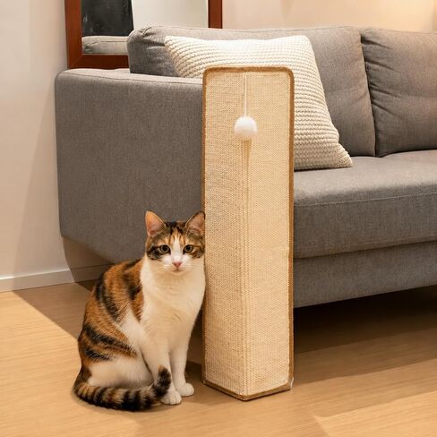 PETKARAY 27.9'' Cat Scratching Post for Couch Corner, Furniture Protector in Saudi Arabia