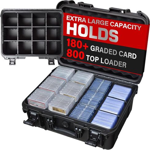 Graded Card Case Storage Box, Extra Large Trading Card Box, PSA Slab Case in Saudi Arabia