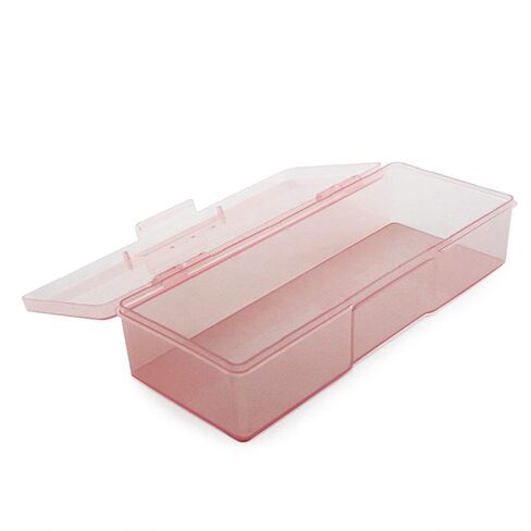Transparent Box Storage Case for Nail Art Equipment Manicure Tool in Saudi Arabia