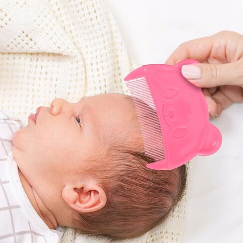 2pcs Bear Shaped Comb Fine Tooth Grooming Tool for Cradle Cap in Kuwait