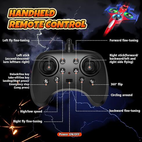 Spider Mini Drone, Foam Remote Control Airplane for Kids in Kuwait
