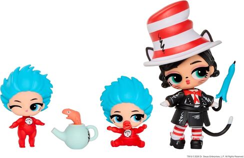 LOL Surprise Loves Dr. Seuss Tots – Play & Display, 7 Total Surprises – Collect All 4! in Kuwait