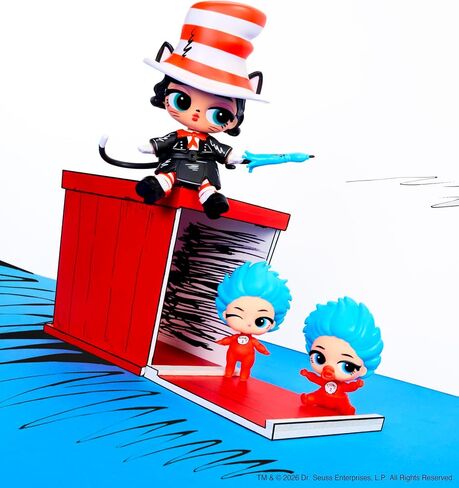 LOL Surprise Loves Dr. Seuss Tots – Play & Display, 7 Total Surprises – Collect All 4! in Kuwait
