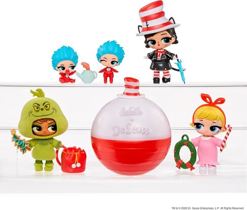 LOL Surprise Loves Dr. Seuss Tots – Play & Display, 7 Total Surprises – Collect All 4! in Kuwait