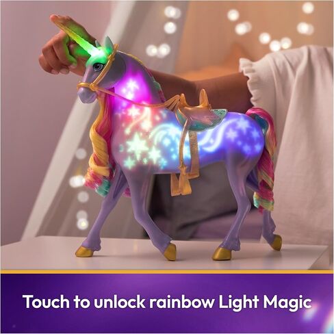 Unicorn Academy Rainbow Light-up Wildstar, Dolls & Unicorn Toys, Ages 4+ in Kuwait