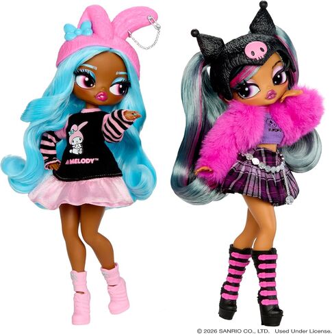 LOL Surprise OMG Loves Hello Kitty and Friends – Kuromi – Fashion Doll Inspired by Hello Kitty and Friends Character – Play & Display! in Kuwait
