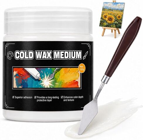 Cold Wax Medium for Seal Finished and Added Richness, Waterproof in Saudi Arabia