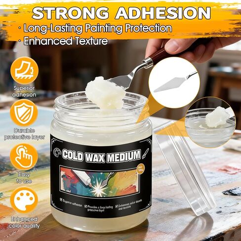 Cold Wax Medium for Seal Finished and Added Richness, Waterproof in Saudi Arabia
