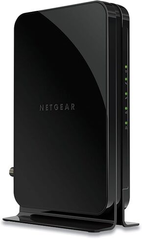 مودم كابل NETGEAR CM700 - متوافق مع جميع موفري الكابلات بما في ذلك. اكسفينيتي، سبيكتروم، كوكس | لخطط الكابلات التي تصل سرعتها إلى 800 ميجابت في الثانية | الوثيقة 3.0| أسود in Kuwait